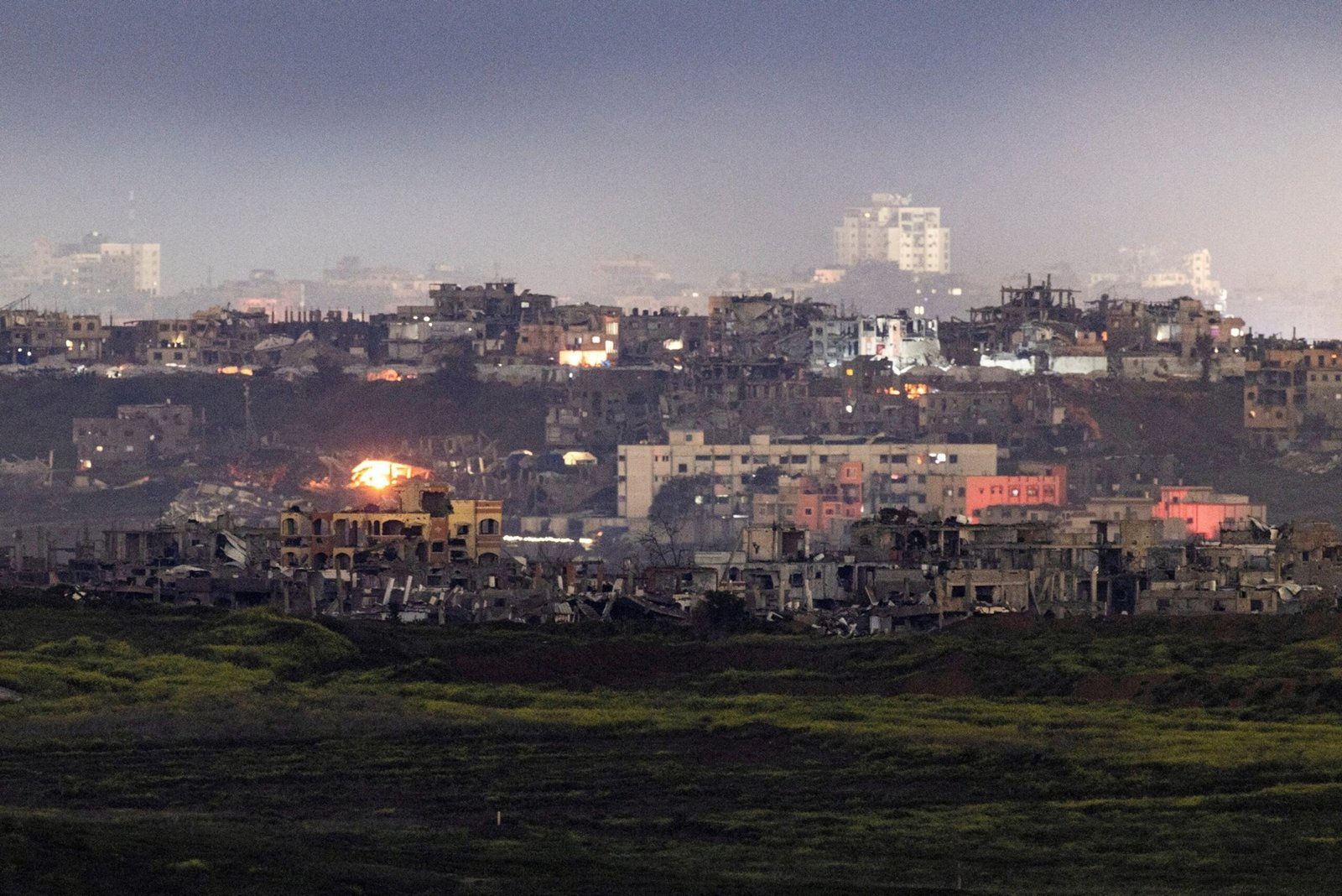 Israel hits Gaza with 'extensive strikes', killing dozens and finishing fire