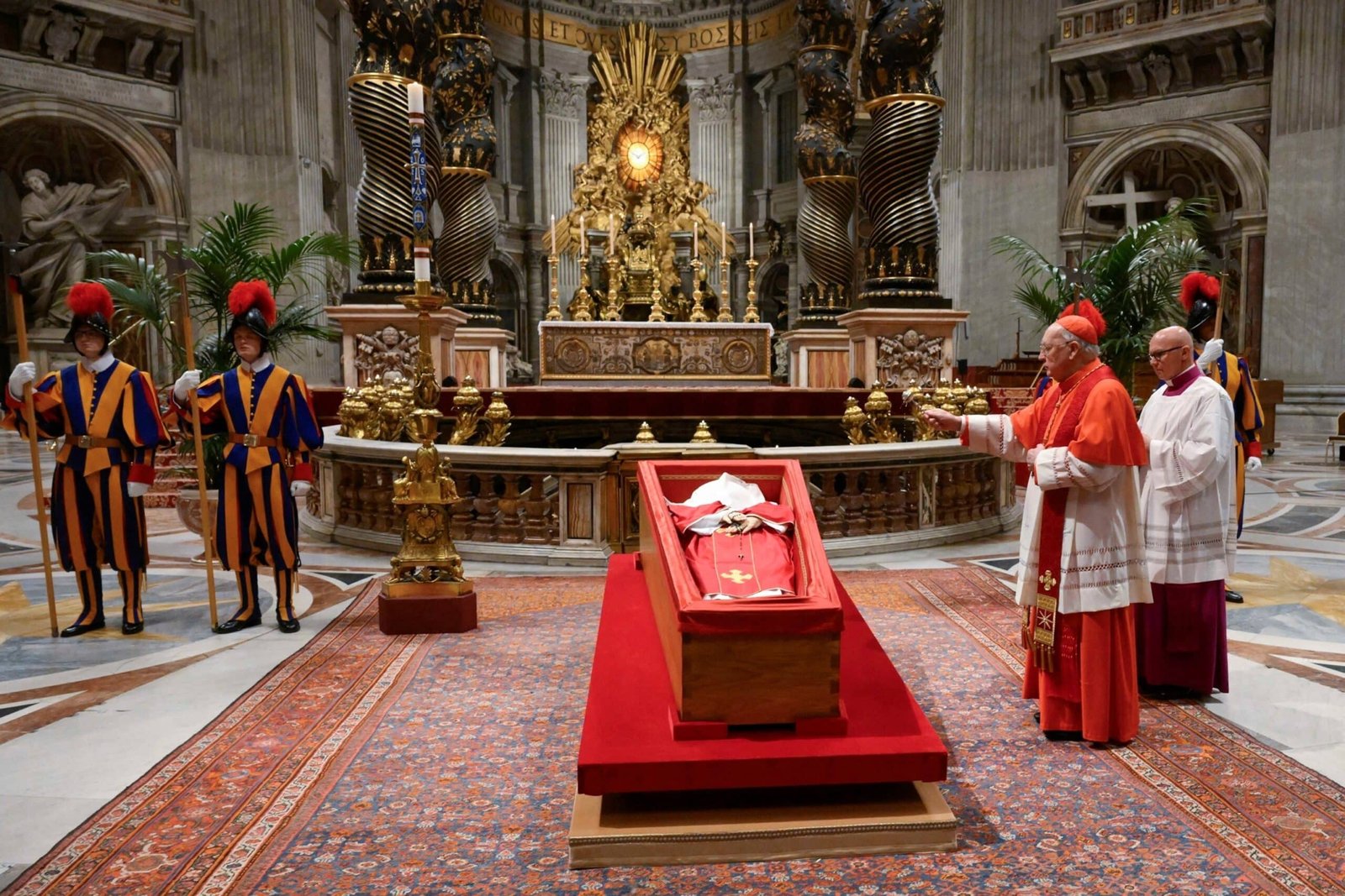 Pope Francis live updates: Pope Francis's coffin has been closed