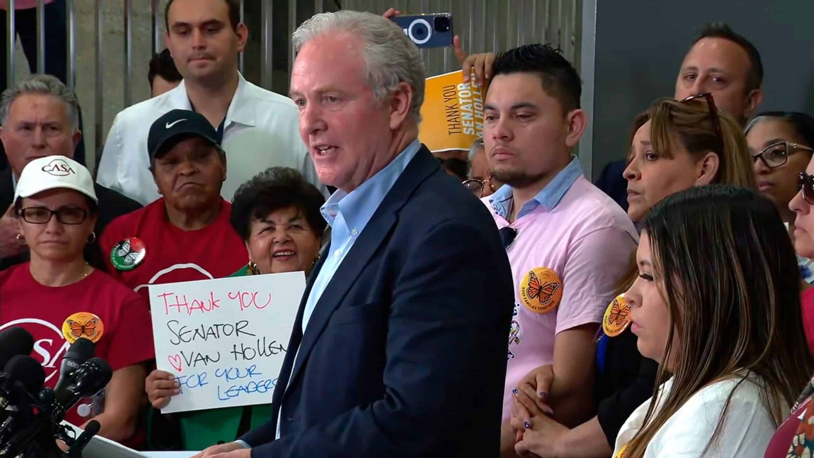 Van Hollen describes a dramatic meeting with Abrego García in El Salvador when he returned to us